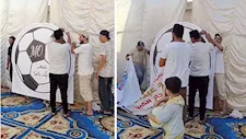 احتفال شعبي.. رملة الأنجب بالمنوفية تستعد لاستقبال  مدرب منتخب مصر- صور