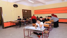 صور.. طلاب الثانوية يؤددون اختبارات القدرات 2025 