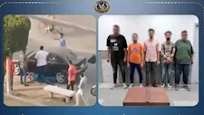 كسروه هو وعربياته.. تفاصيل فيديو اعتداء 4 متهمين على مالك محل أسماك ببورسعيد