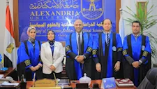 جامعة الإسكندرية تكشف في رسالة ماجستير أسرار نجاح حملة ترامب الرئاسية (صور)