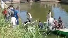 بعد ساعات من البحث.. انتشال جثمان طفل غرق بترعة في الأقصر (صور)