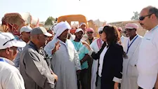 "الجيزة" تتابع انتظام منظومة الخيل والجمال بالأهرامات