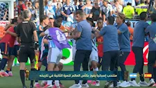 "تدخل سكالوني".. 15 صور لمشادة لاعبي الأرجنتين وإسبانيا عقب مباراة نهائي المونديال