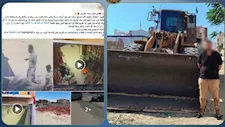 انتقام بـ "اللودر".. ضبط عاطل هدم مخزن مواد بناء واعتدى على عماله بالعريش