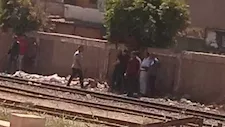 مصرع سيدة مجهولة الهوية دهسًا أسفل قطار في المنوفية