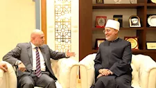 المفتي يبحث مع قاضي قضاة فلسطين تنسيق الجهود لمواجهة التحديات الراهنة