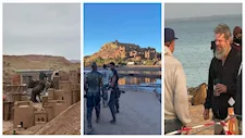 بالصور- كواليس تصوير فيلم "The Odyssey" في المغرب