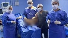 لأول مرة.. بلبيس المركزي ينجح في تثبيت كسور مضاعفة بجهاز إليزاروف (صور)