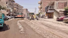 محافظ الجيزة يتابع تطوير طرق الحوامدية والبدرشين ومنشأة القناطر