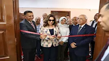 منال عوض: تدريب موظفي المراكز التكنولوجية لإنهاء ملفات التصالح والتراخيص