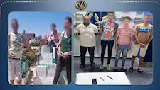 خلافات جيرة وسلاح أبيض.. ضبط 4 أشخاص هددوا جارهم أمام المقابر بالإسكندرية