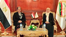 رئيسة "القومي للمرأة" تزور رئيسة هيئة النيابة الإدارية لتهنئتها بمناسبة