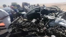 4 جثث على الطريق.. مصرع سيدة وطفليها وسائقهم في حادث بالمنيا