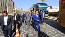 وزير النقل يدشن 20 أتوبيسًا من إنتاج النصر للسيارات لدعم "السوبرجيت"