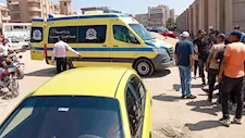 صدمه بالتروسيكل وهرب.. "نباش قمامة" يدهس موظف حي في بورسعيد -صور   