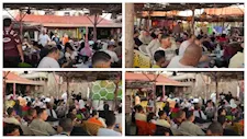 بالأعلام والهتافات.. جماهير بورسعيد تحتشد على الشاطئ لمؤازرة الفراعنة (صور)