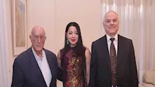 زوجة السفير الأسترالي بالقاهرة: مصر ستظل دائمًا بلدي الأصلي الذي ارتبط به (صور وفيديو)
