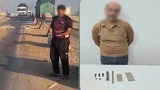  فيديو يقود الشرطة إلى متهم بسرقة أجزاء من كوبري بدمياط