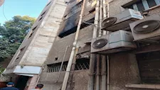العثور على جثة متفحمة إثر حريق شقة سكنية بمصر الجديدة والنيابة تحقق