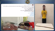 فيديو صادم | حلاق يعتدي على والدته المسنة بعصا خشبية في السويس.. والداخلية تضبطه