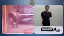 الداخلية تضبط جامع قمامة سرق "لاب توب" طالبة بمدخل عقار في بني سويف