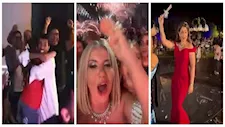 رقص آيتن عامر و"زغروطة" بوسي وحضن مي عمر.. احتفالات نجوم الفن بمنتخب مصر