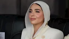 فستان آية السيسي يخطف الأنظار في افتتاح الأوكتاجون.. ومصممته تكشف التفاصيل|