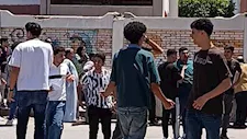 القطعتين أصعب من بعض.. آراء طلاب الثانوية بالمنيا في امتحان اللغة الإنجليزية 