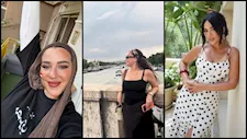مي سليم أنيقة ودنيا عبدالعزيز على شاطئ البحر.. 10 لقطات لنجوم الفن خلال