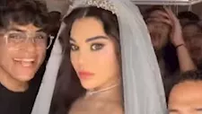 "مين العريس؟".. كيف علق الجمهور على ظهور هيفاء وهبي بفستان زفاف؟- صور