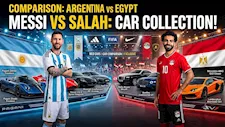 قبل صدام مصر والأرجنتين| من يتفوق في عالم السيارات صلاح أم ميسي؟