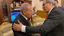 رئيس مجلس القضاء الأعلى يهنئ رئيس استئناف القاهرة بمنصبه الجديد | صور