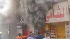 ماس كهربائي.. السيطرة على حريق بمحل  في باكوس بالإسكندرية -صور