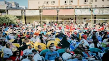 يا رب انصرنا.. تجمعات جماهيرية حاشدة في بورسعيد لمشاهدة مباراة مصر والأرجنتين