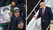 "جنازة خامنئي" تُعيد التوتر إلى الواجهة.. ترامب يُصعّد لهجته تجاه إيران