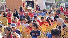 فرحة أهالي الدقهلية بعد هدف مصر الثاني في شباك الأرجنتين -صور 