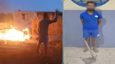 الداخلية تكشف ملابسات فيديو إشعال النيران أمام منزل في الجيزة