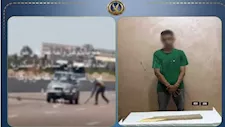 ضبط المتهم بإلقاء الحجارة على السيارات بطريق القاهرة - الإسكندرية