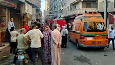مأساة في يوم الافتتاح.. وفاة شخص إثر حريق داخل مطعم بالبحيرة
