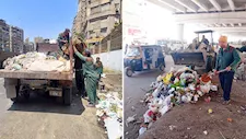 حملة موسعة لإزالة البناء المخالف والتعديات على الأراضي في الجيزة.. تفاصيل