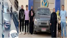 استعانوا بسيارة وكلب شرس.. ضبط المتهمين بتحطيم السيارات في بنها