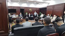 محكمة حلوان الابتدائية تستقبل أوائل حقوق العاصمة في تدريب ميداني