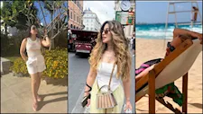 20 صورة| ميريهان حسين في الساحل وميرنا جميل في روما.. أين يقضي نجوم الفن