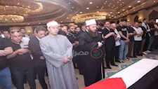 صور من جنازة السفير الفلسطيني دياب اللوح في القاهرة