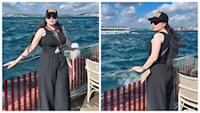 عبير صبري تنشر صورا من عطلتها الصيفية في تركيا 