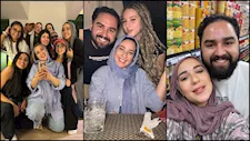 أسما شريف منير تنشر صور مع زوجها وابنتها وتكشف سبب ابتعادها عن السوشيال