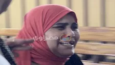 دموع وجسد يرتعش.. قاتلة عروس بورسعيد تدخل في نوبة بكاء بعد الحكم عليها بالمؤبد - صور