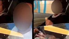 زوج يواجه زوجته داخل سيارة.. كيف تحولت واقعة "سندوتش الطعمية" لتريند؟