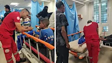 الهلال الأحمر: دعم نفسي ومساعدات لأسر ضحايا حادث عمال الإسماعيلية