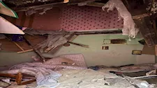 بينهم طفلة.. مصرع وإصابة 7 أشخاص إثر انهيار عقار في حدائق القبة- صور